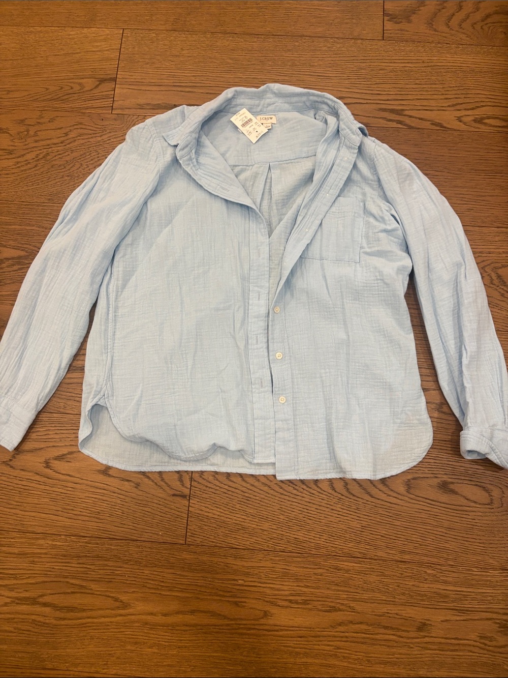 J. Crew Light Blue Button-Down Shirt